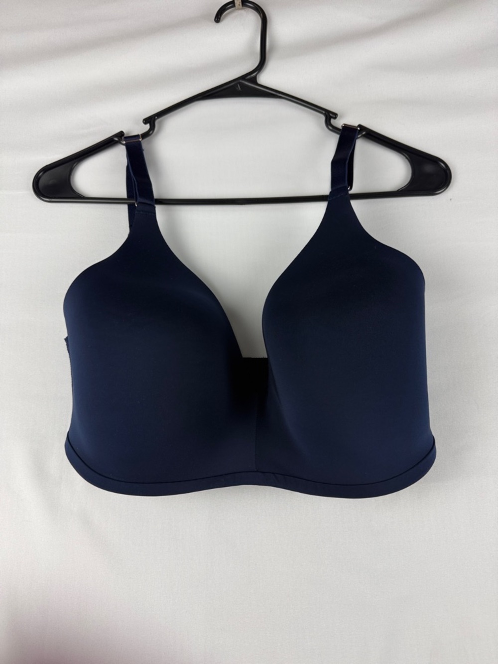 Soma Vanishing 360 Wireless Bra Navy Seamless Full Coverage 34DDD